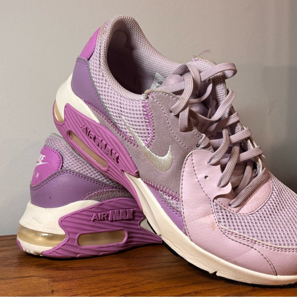 Nike Women's Air Max Sneakers - Lavender (purple) and Cream